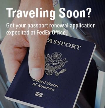 fedex passport application